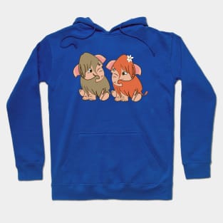 Mammoth in love #1 Hoodie